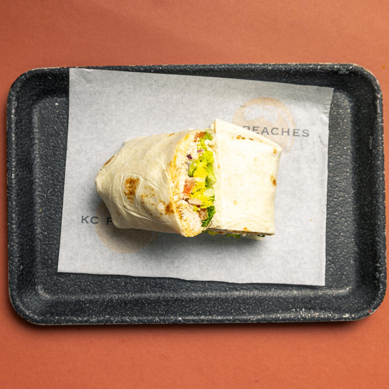 Cajun Chicken Wrap