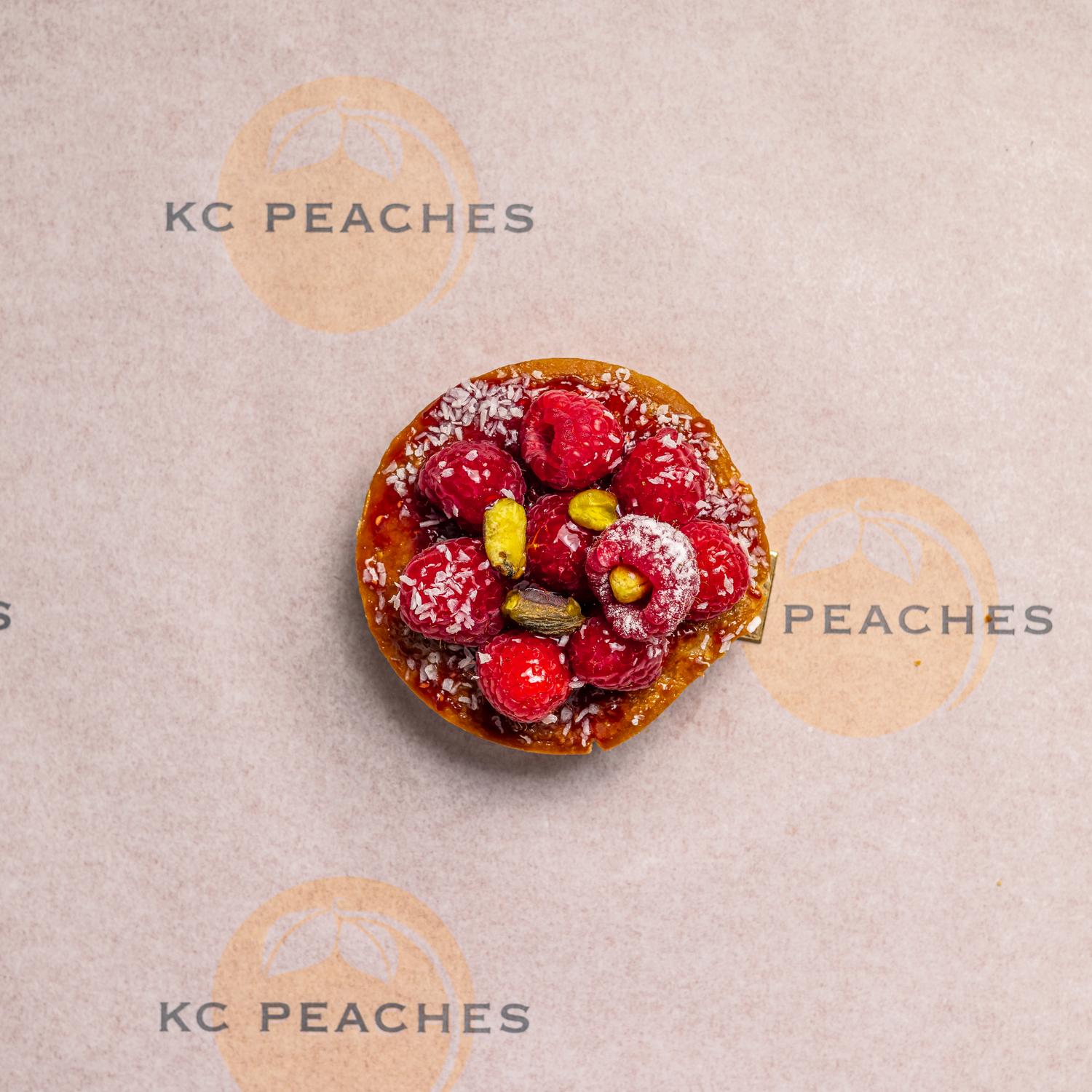 Raspberry Pistachio Tart