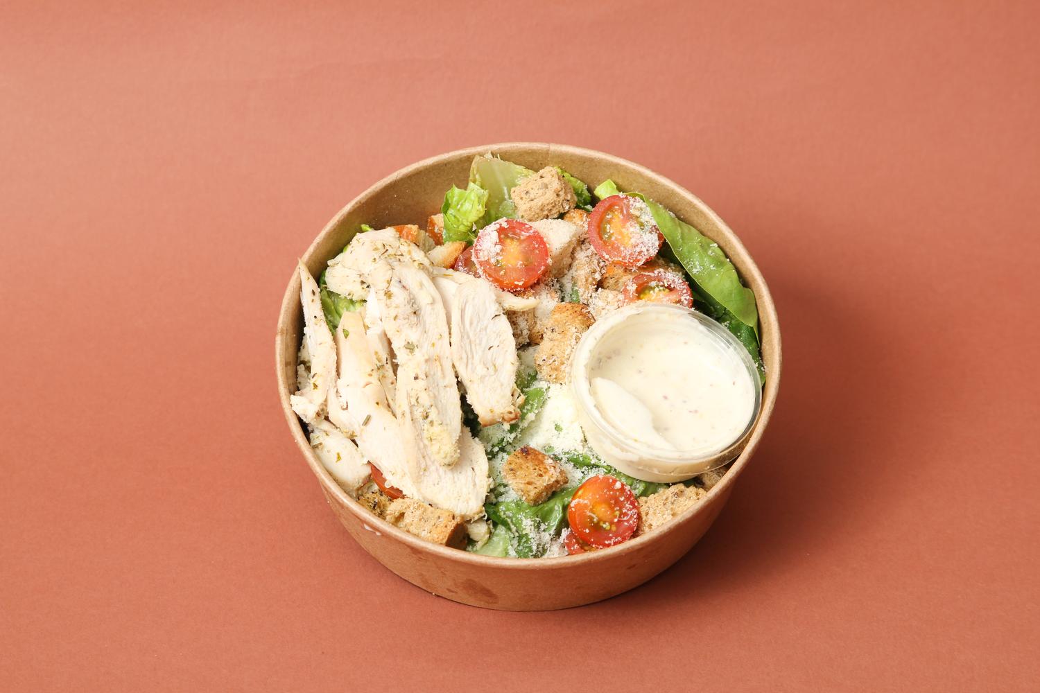 Chicken Caesar salad