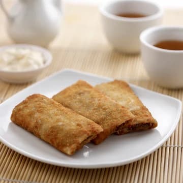 Crispy Banana & Red Bean Paste (三味香酥餅)