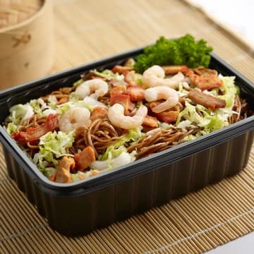 Fried Vermicelli with Prawn (蝦仁炒麵線 )