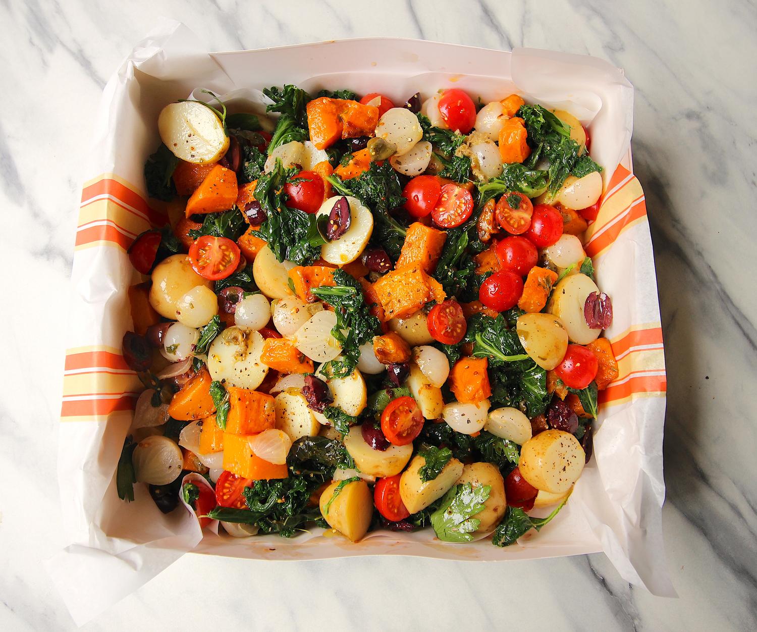 Super Squash & Kale Salad 