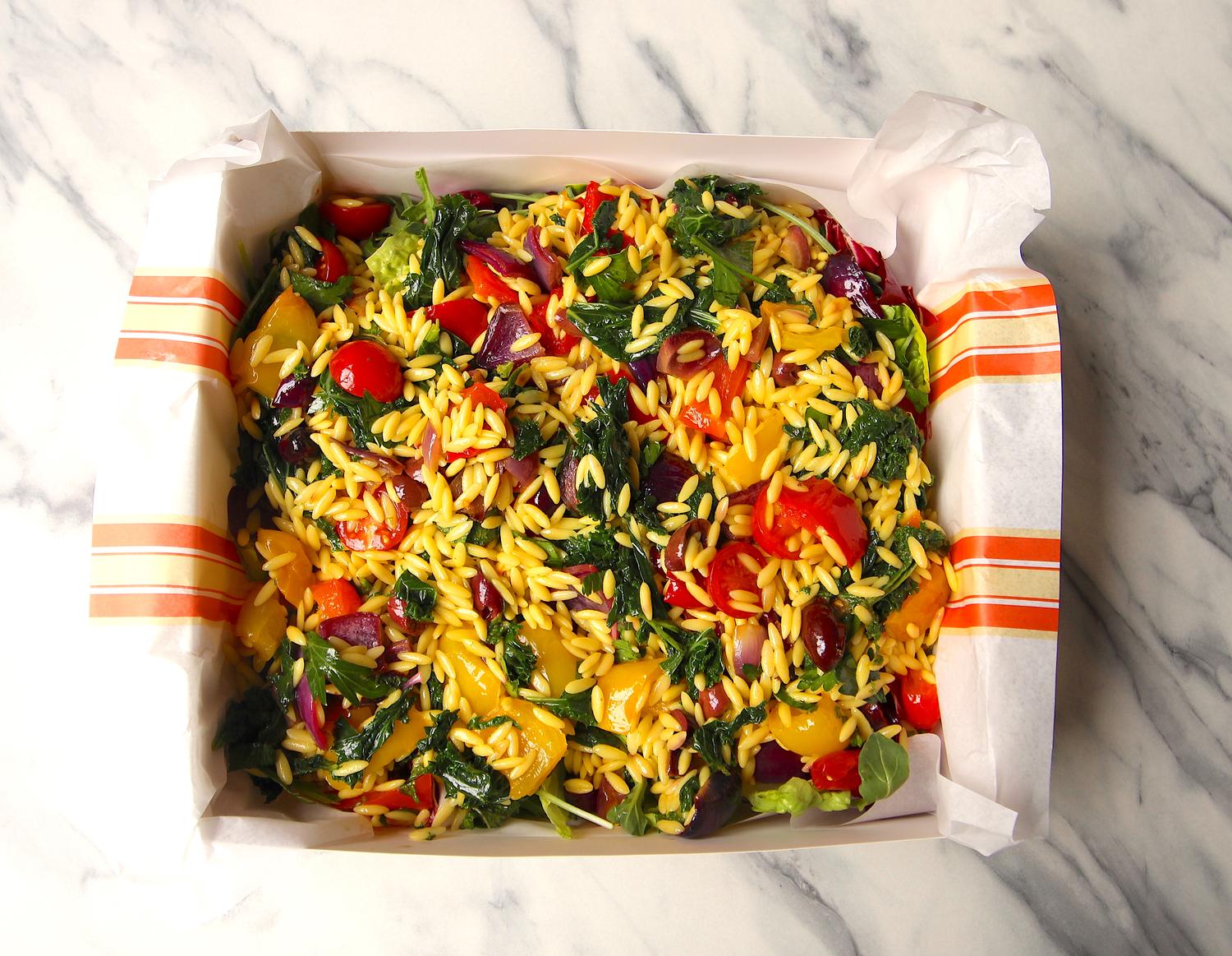 Sunshine Orzo Salad 