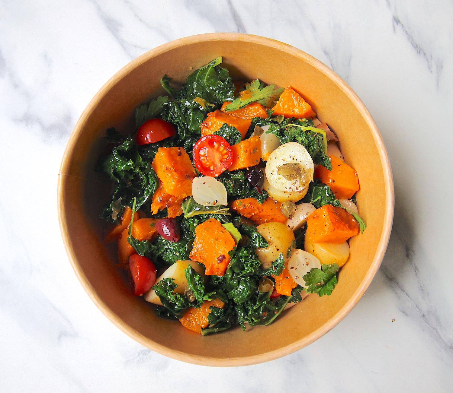 Super Squash & Kale Salad