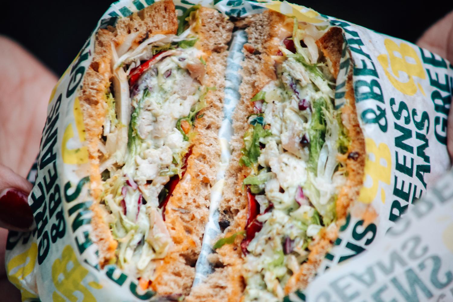 Herby Chicken Mayo Sandwich