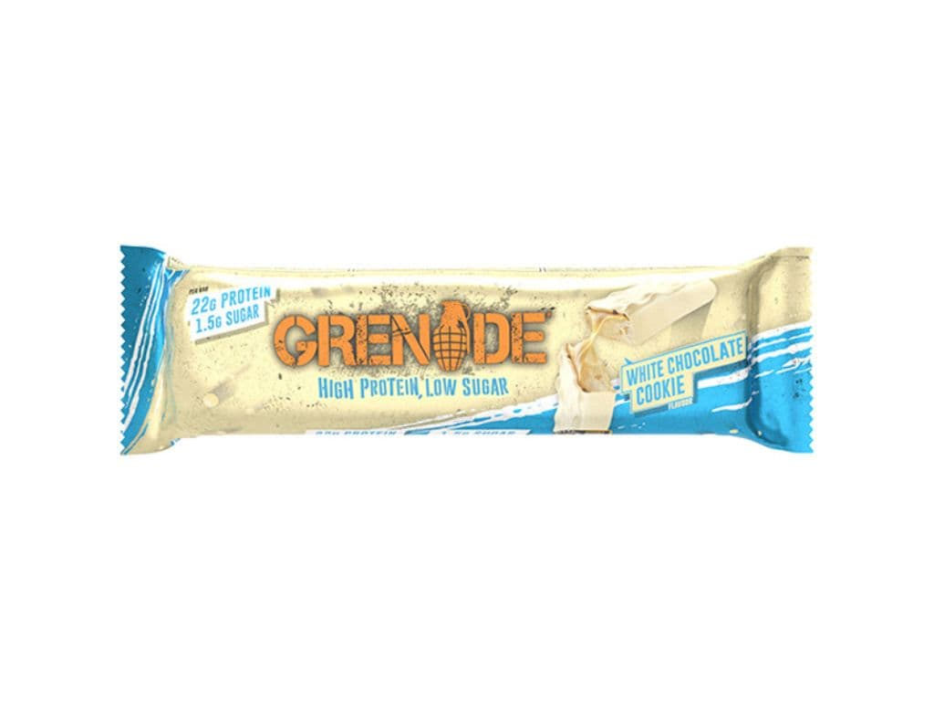 White Chocolate Cookie Protein Bar Grenade