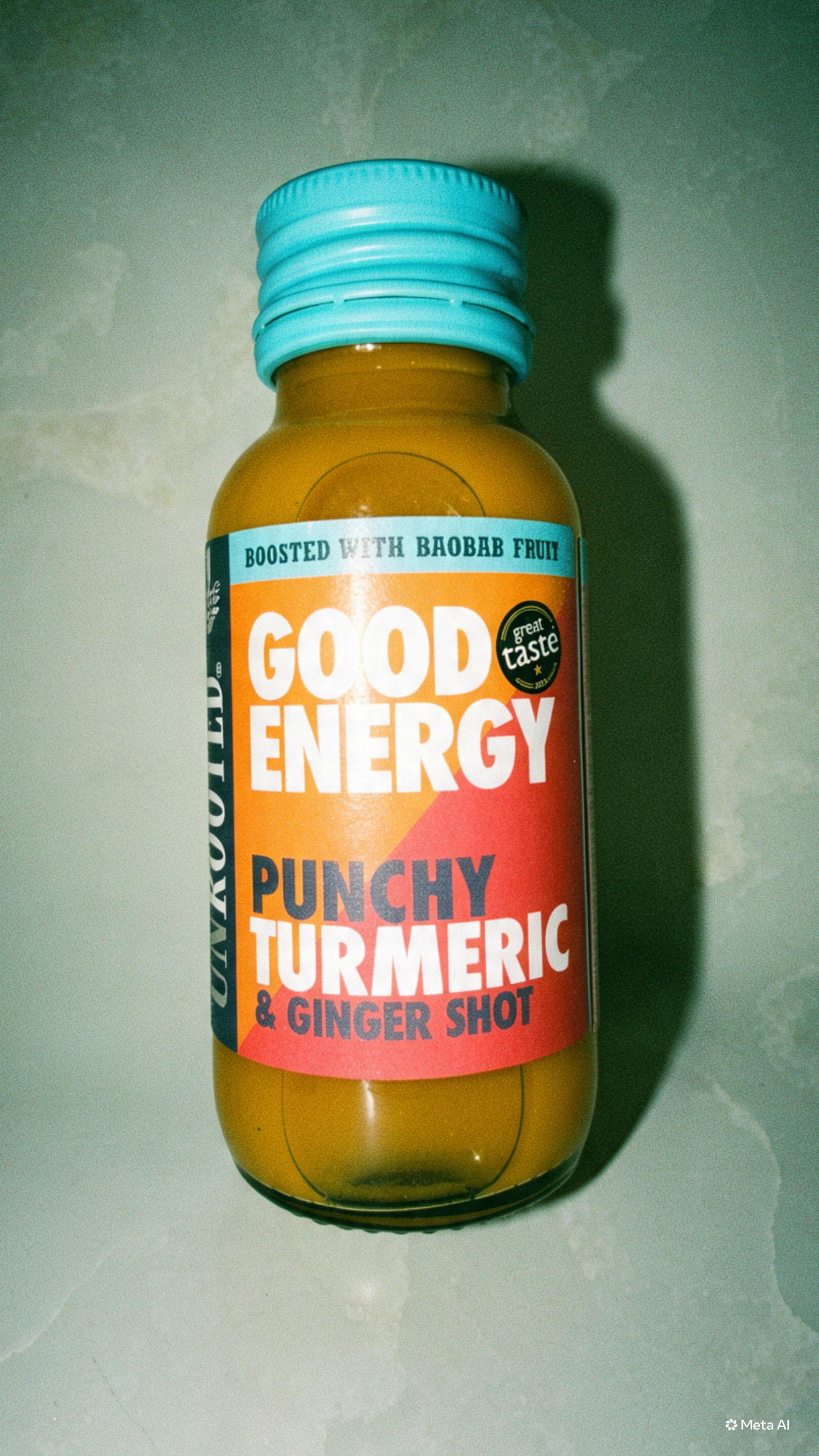 Unrooted Punchy Turmeric & Ginger Shot
