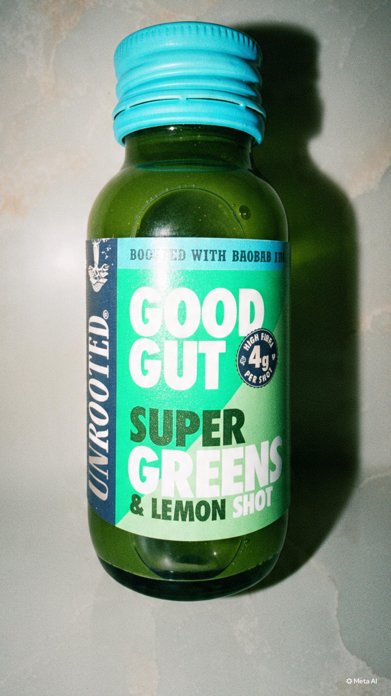 Unrooted Super Greens & Lemon Shot
