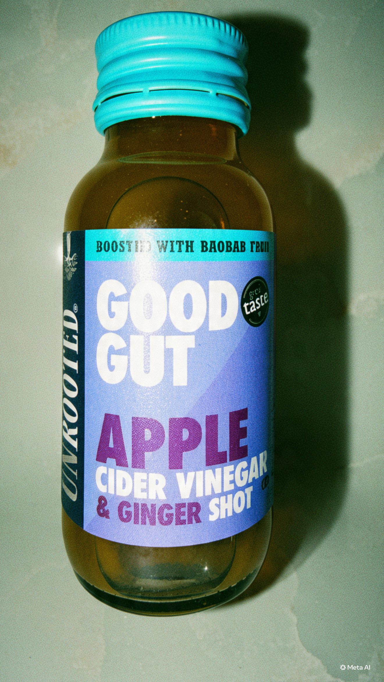Unrooted Apple Cider Vinegar & Ginger Shot