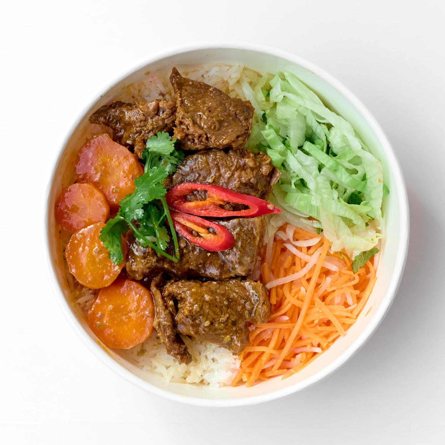 Beef Stew Rice bowl
