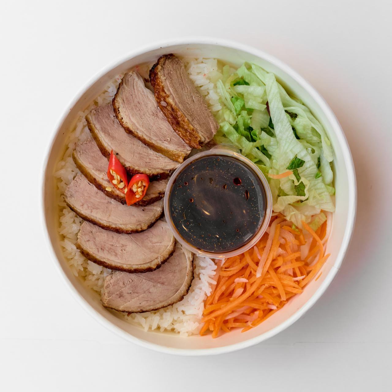 Roast Duck Rice bowl