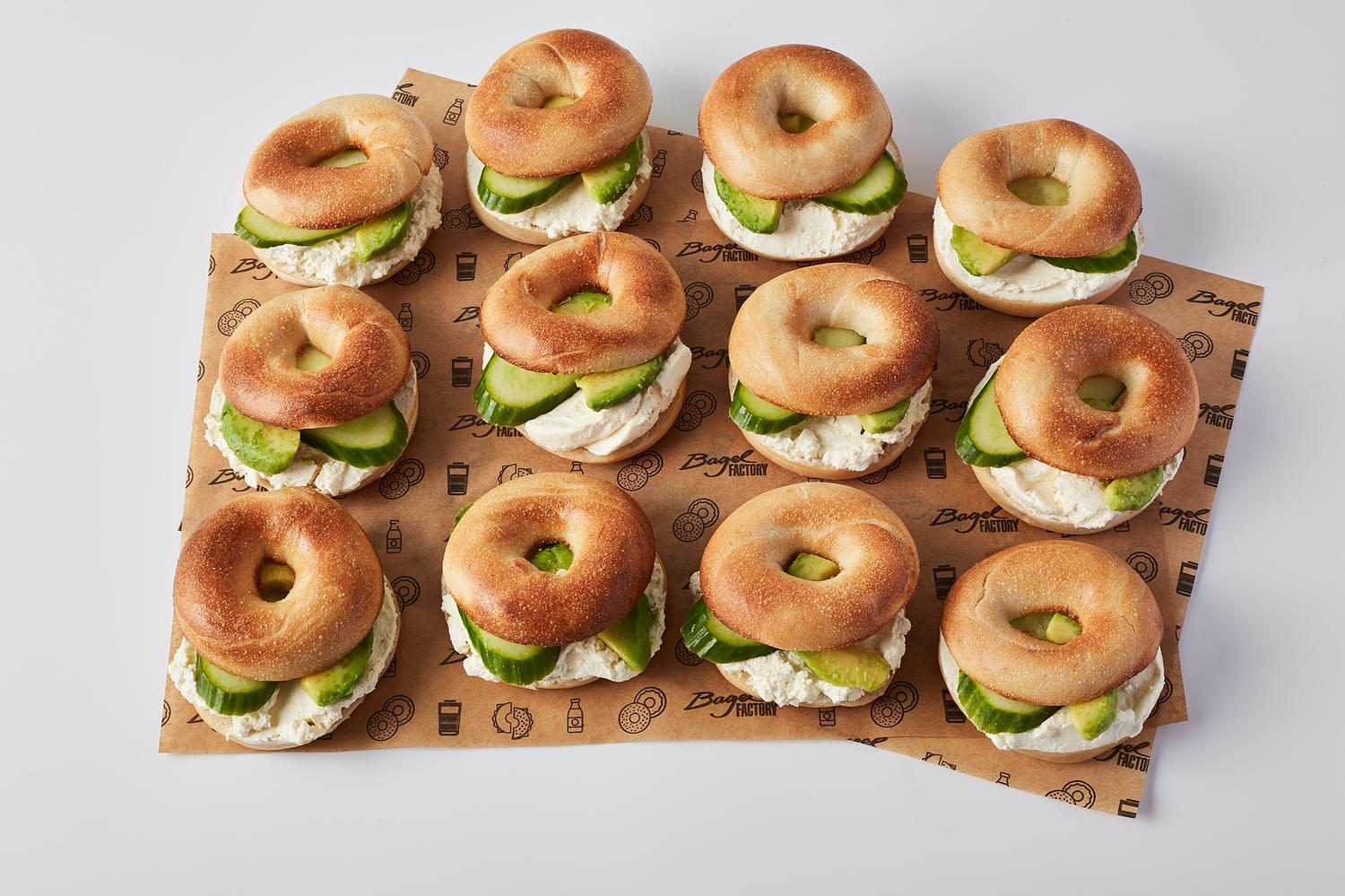 Mini Vegan Cream Cheese Stack Platter