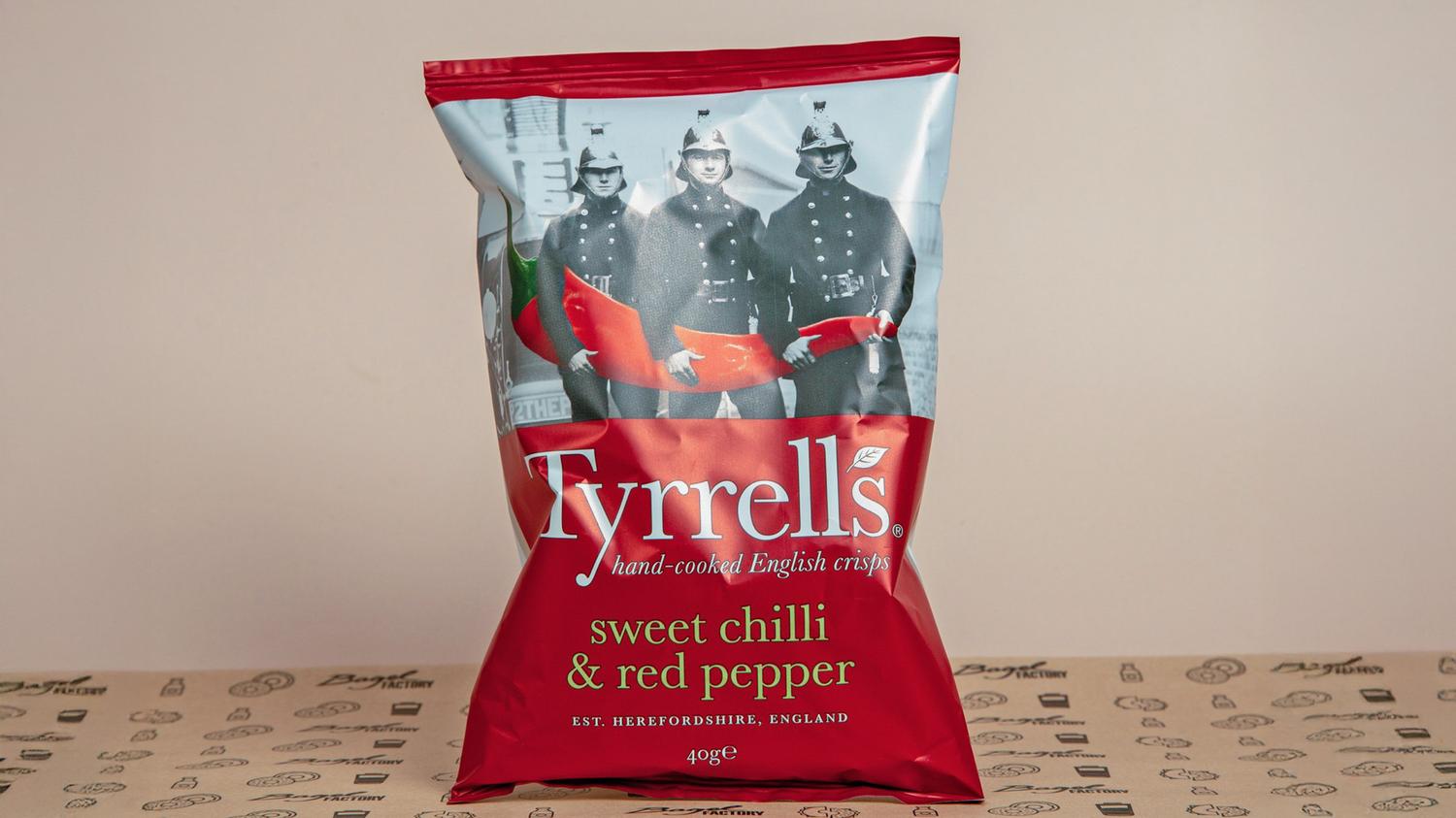 Tyrrells Sweet Chilli & Red Pepper Crisps