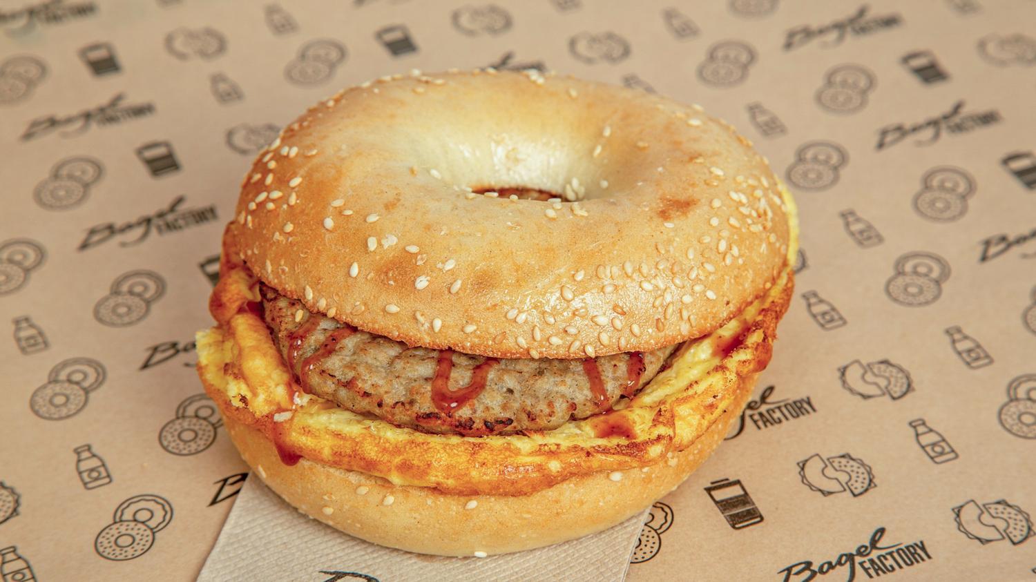 Sausage & Egg Bagel