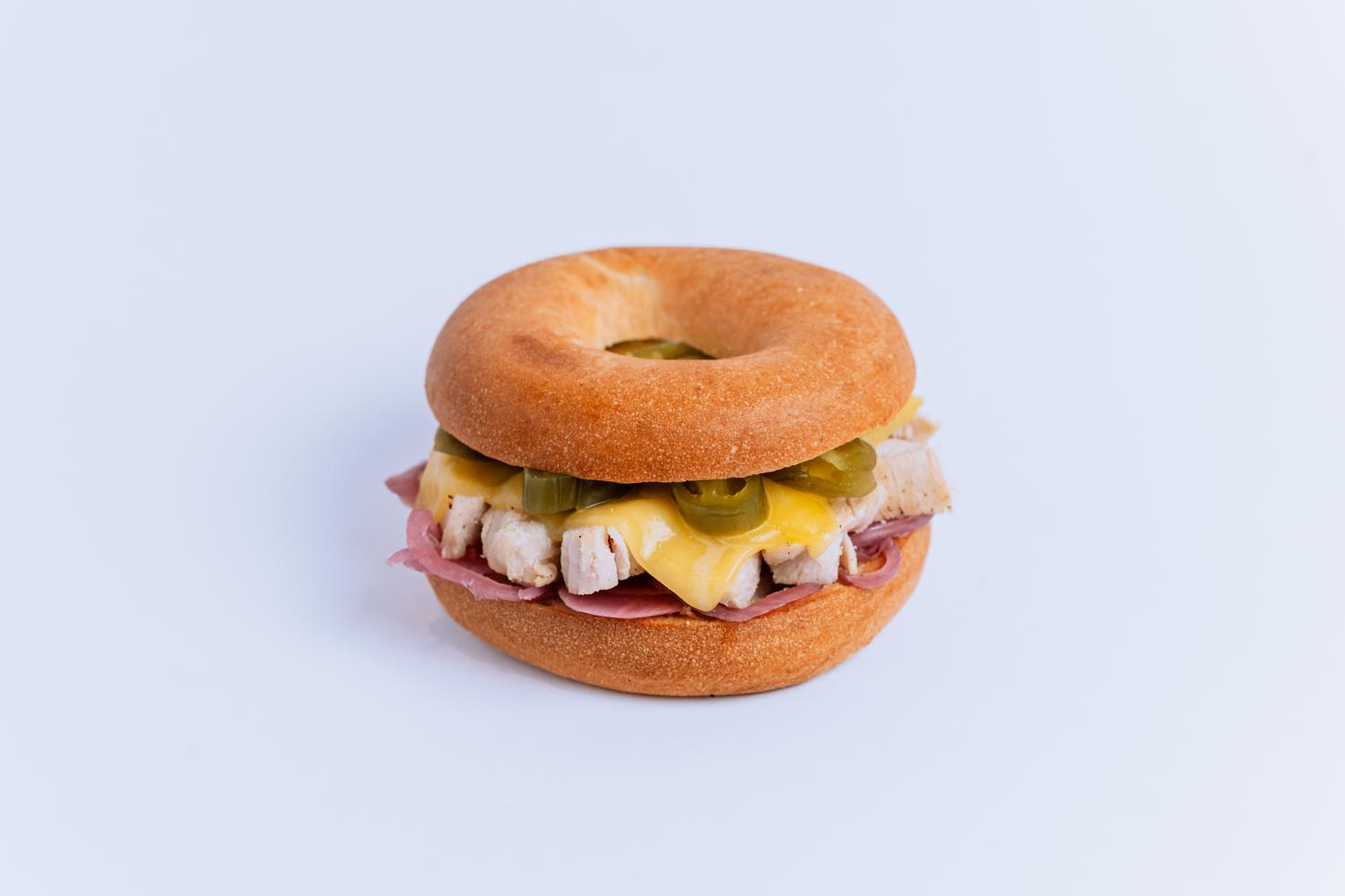 Spicy Chicken Bagel