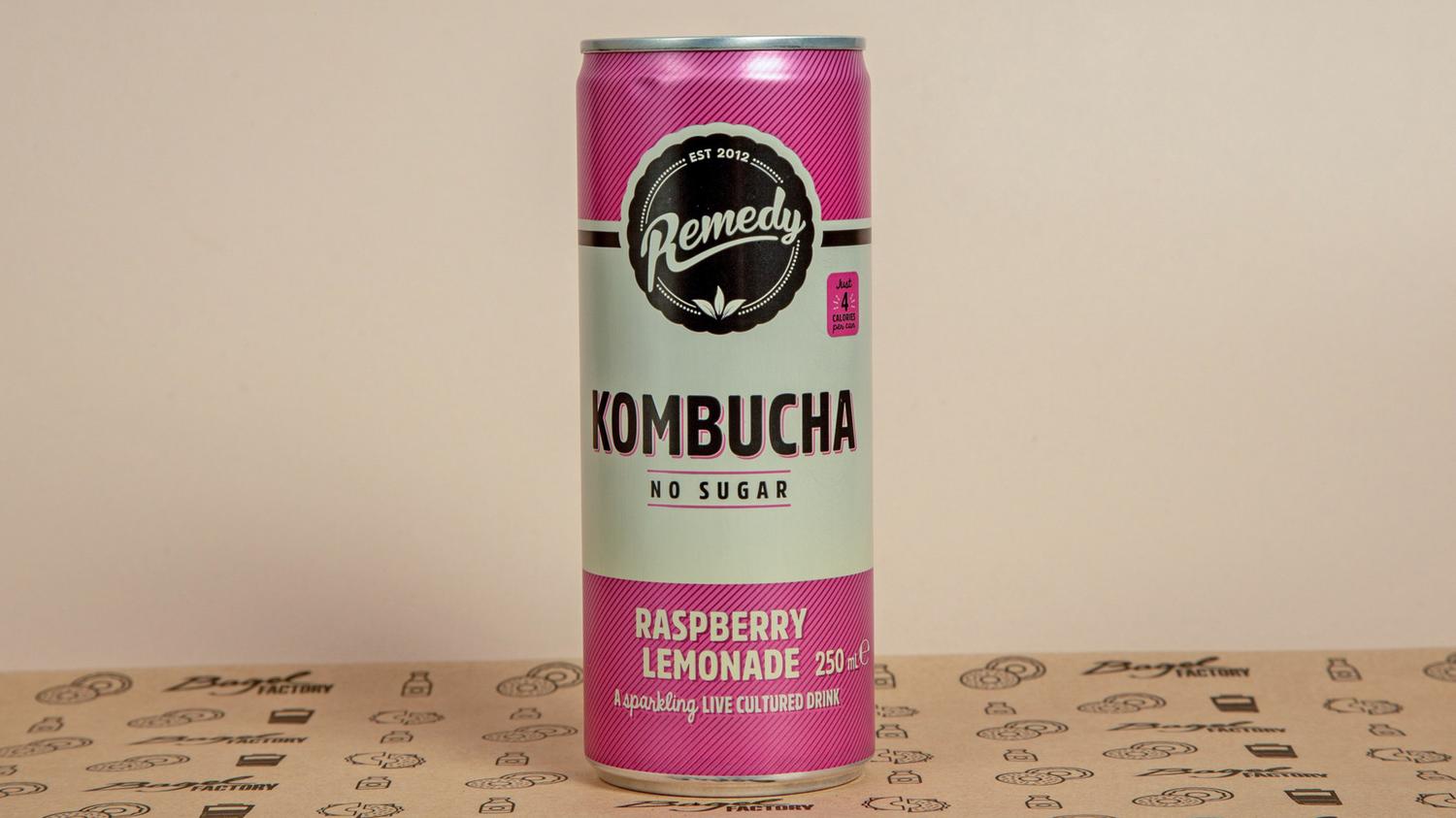 Remedy Kombucha Raspberry Lemonade