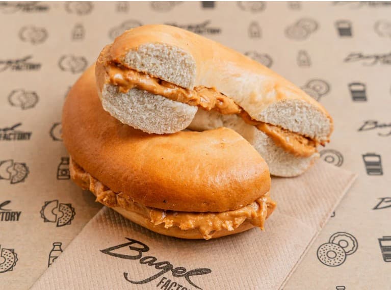 Peanut Butter Bagel