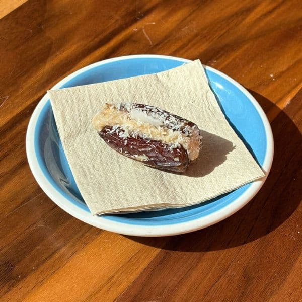 Coconut & Cashew Stuffed Date