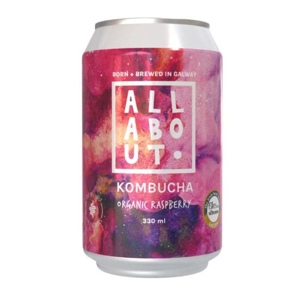 All About Kombucha Raspberry