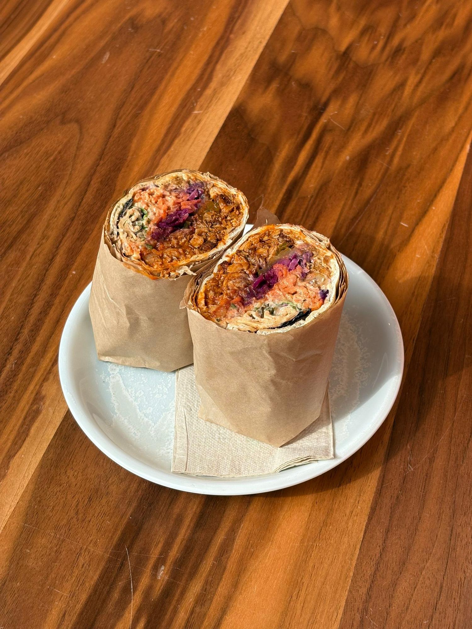 Middle Eastern Chicken Flatbread 