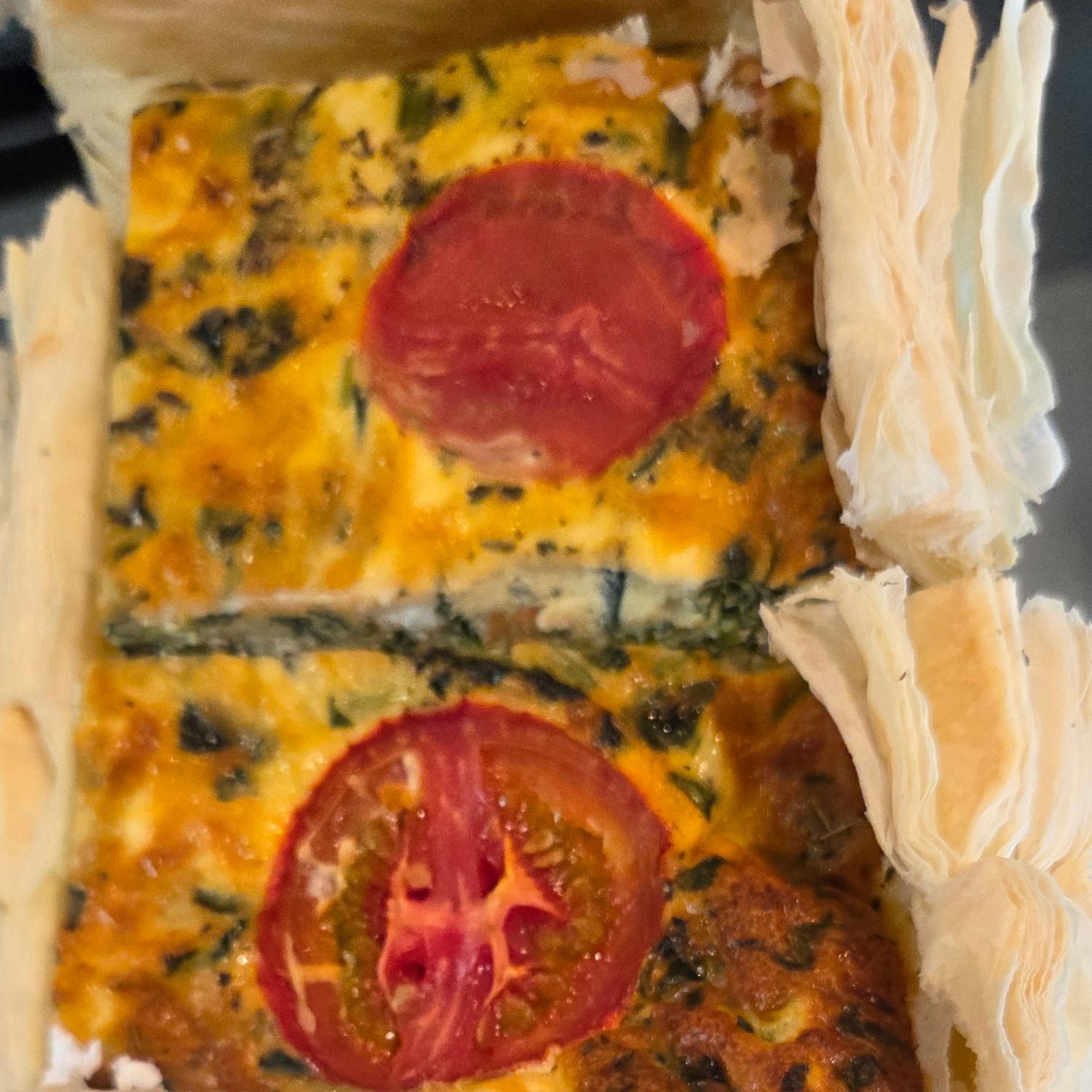 Gluten Free Savoury Quiche Vege