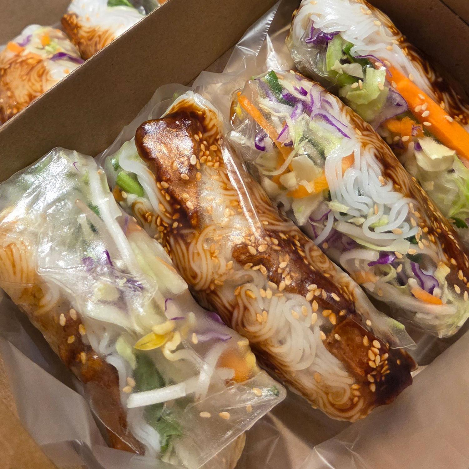 Vegan Gluten Free Viet Summer Rolls 