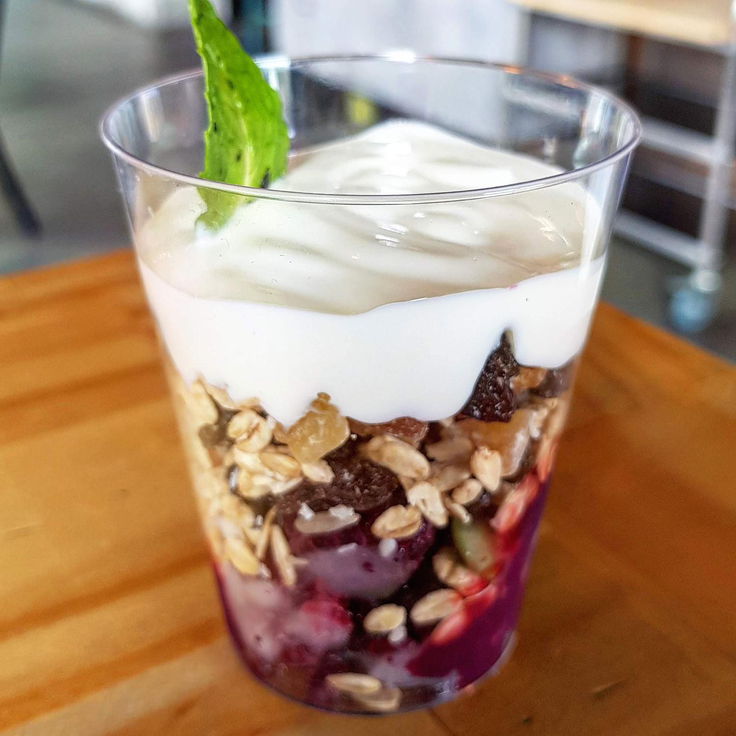 Gluten Free Granola with Yogurt n Berries
