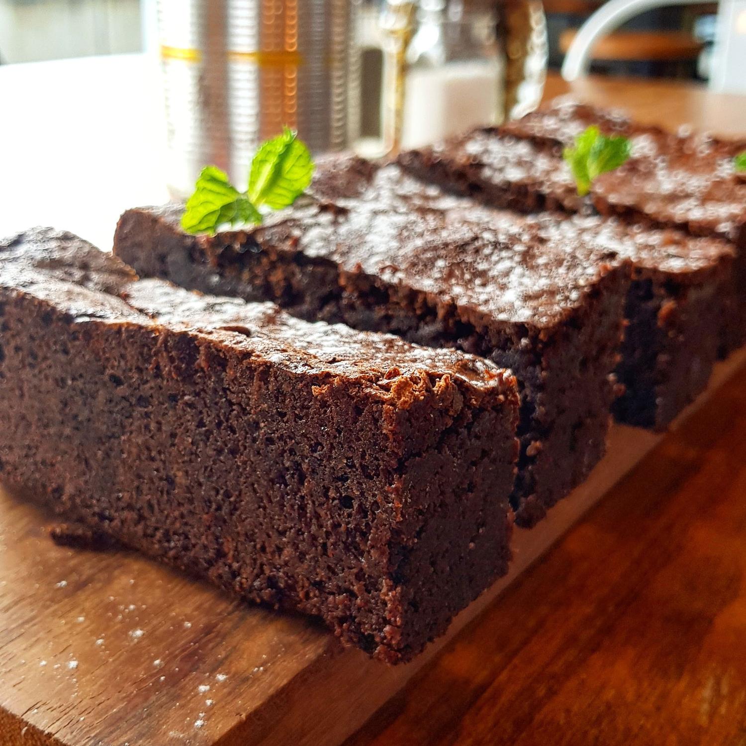 Gluten Free Brownie Slice
