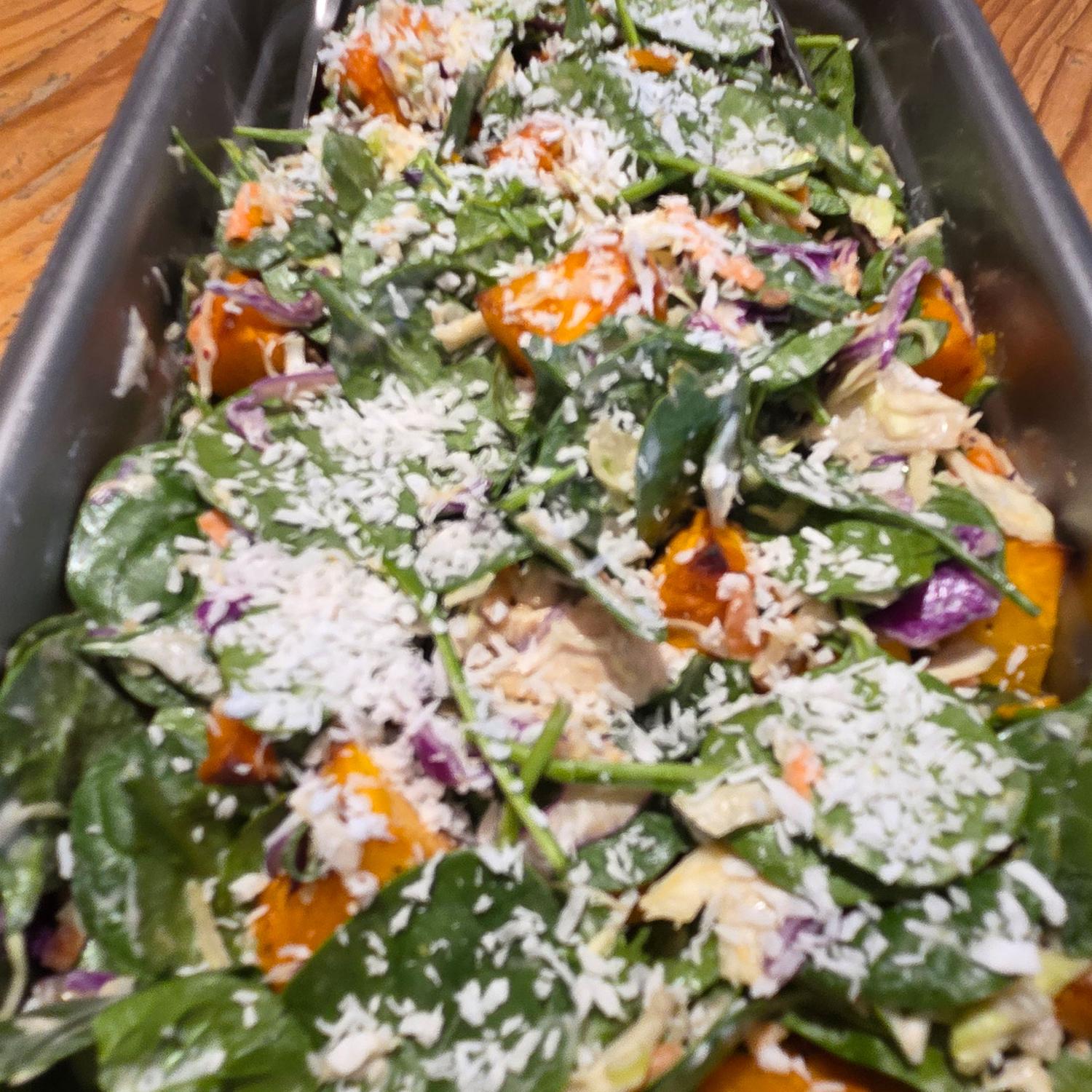 Thai Pumpkin Coconut Salad