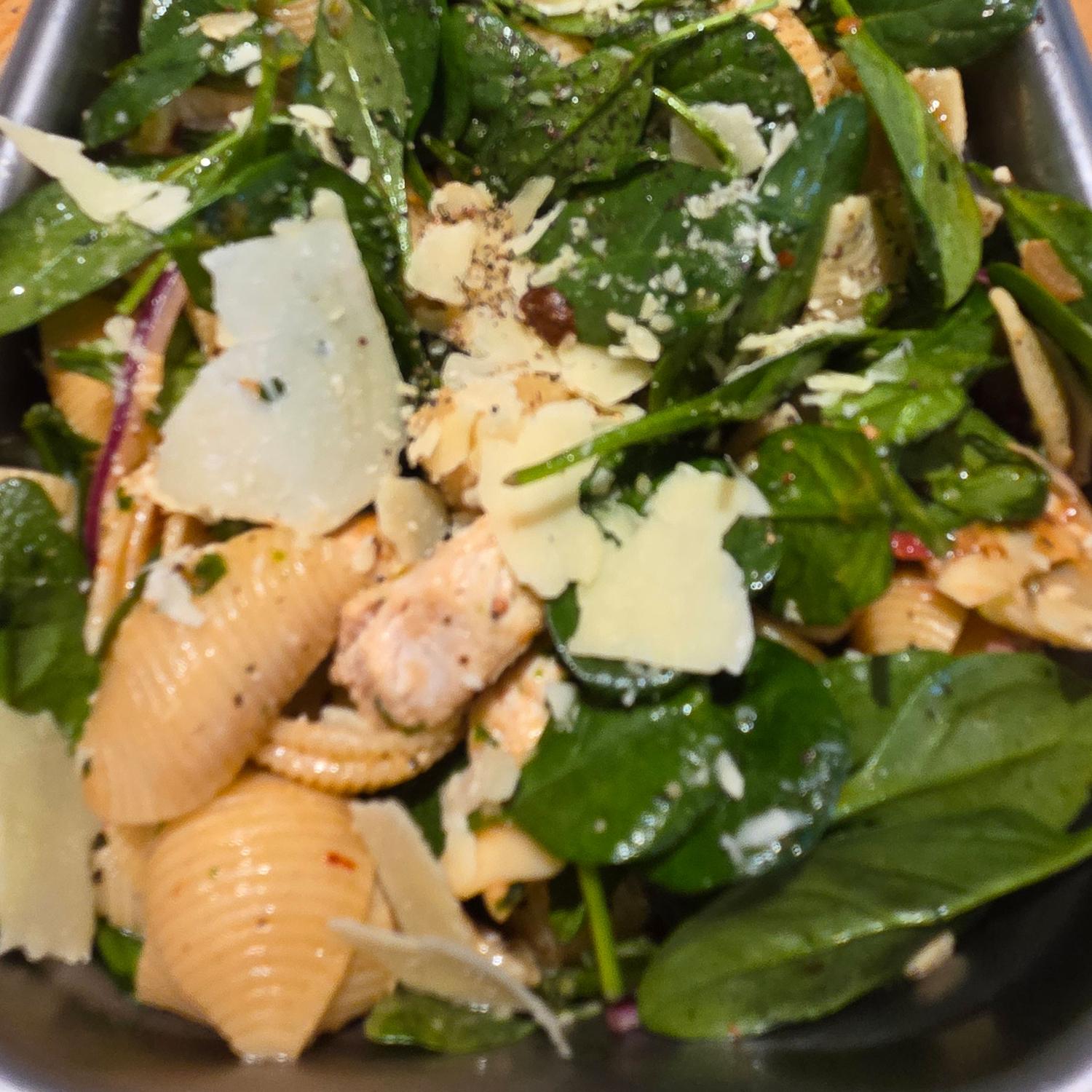 Spanish Chicken Pasta Salad
