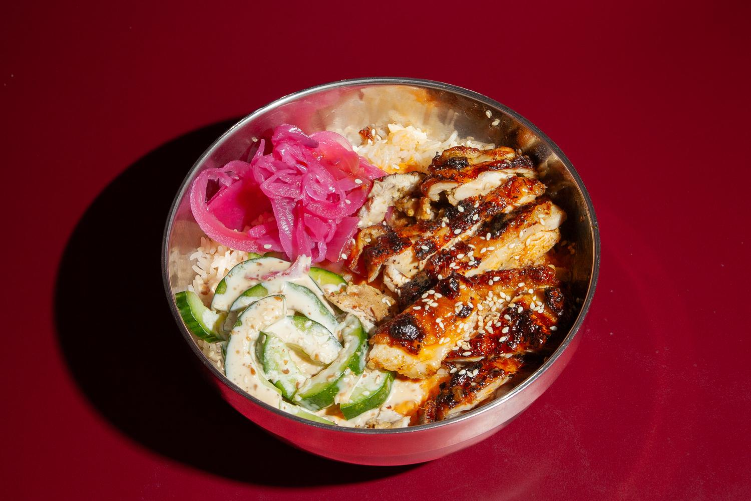 Grilled Chicken Rice Bowl