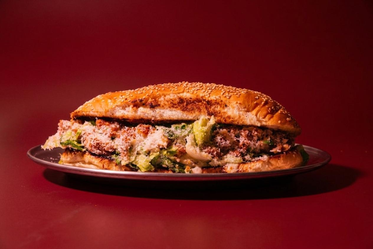 Chopped Chicken Caesar Sub