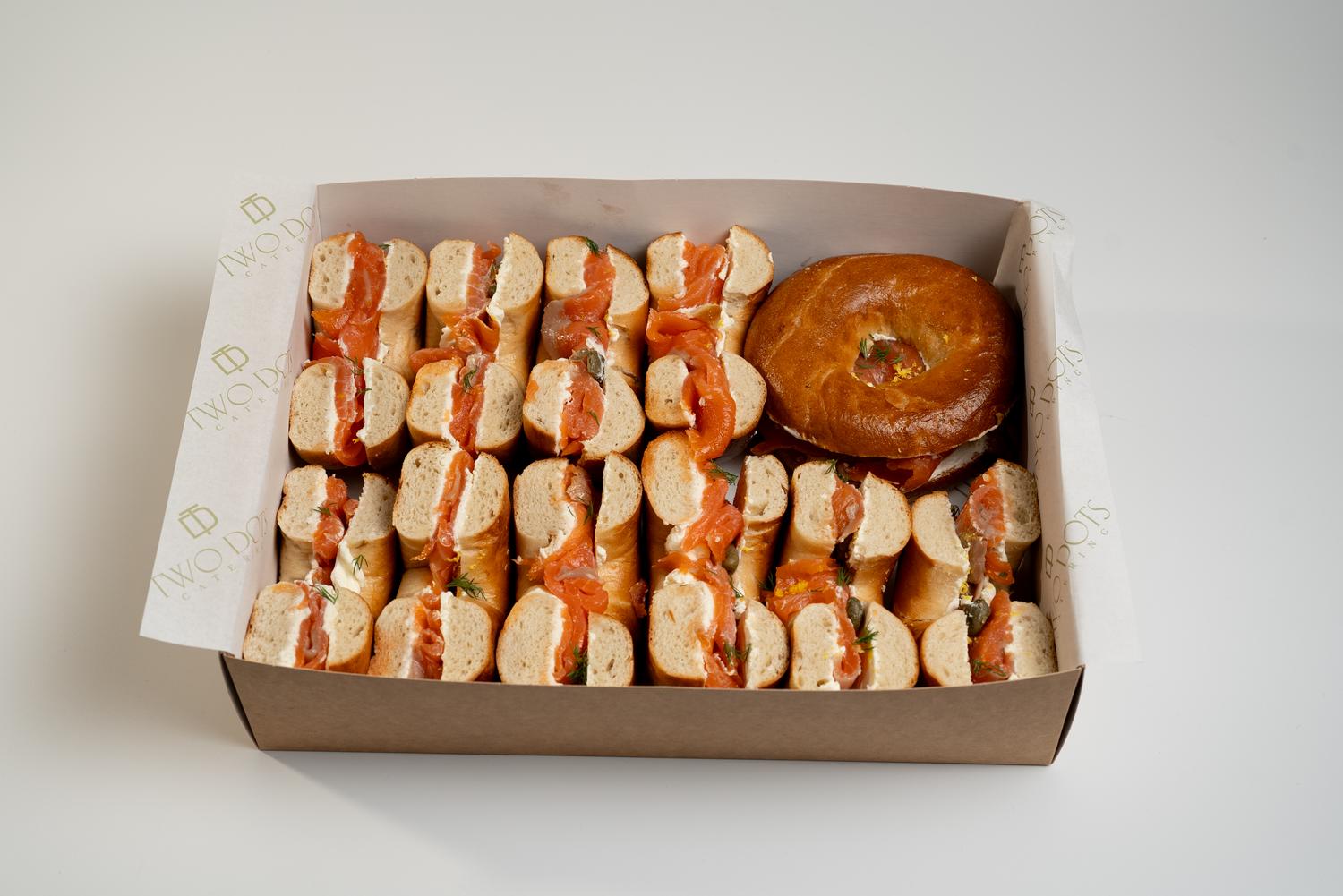 Smoked Salmon bagels