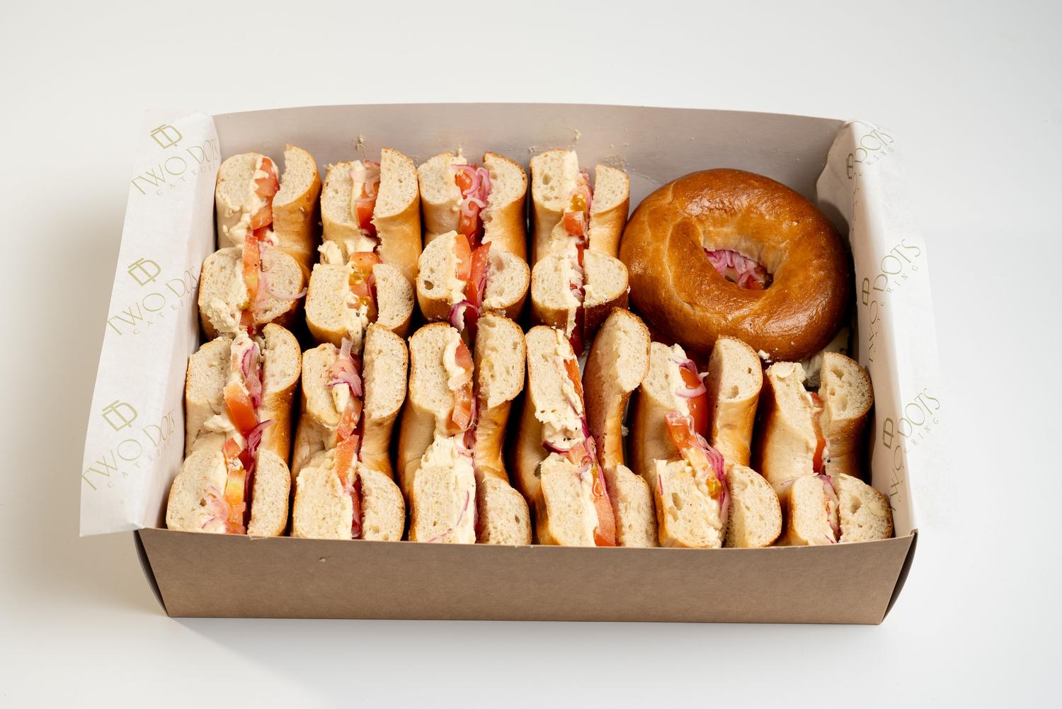 Smoked Tofu Bagel