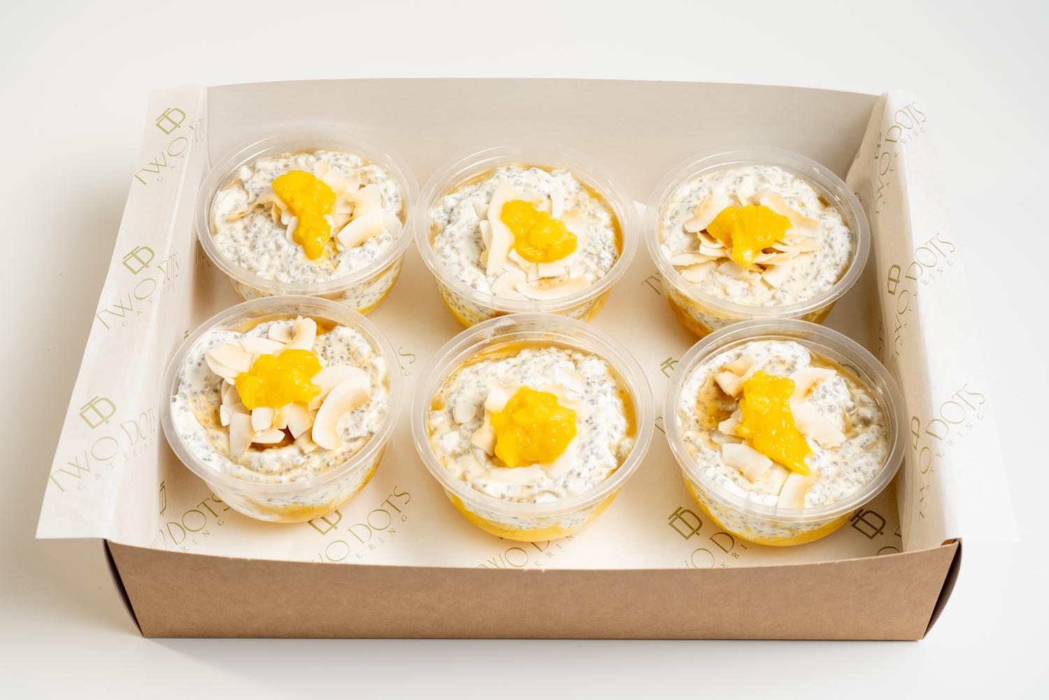 Greek Yoghurt Overnight Chia with Mango & Maple