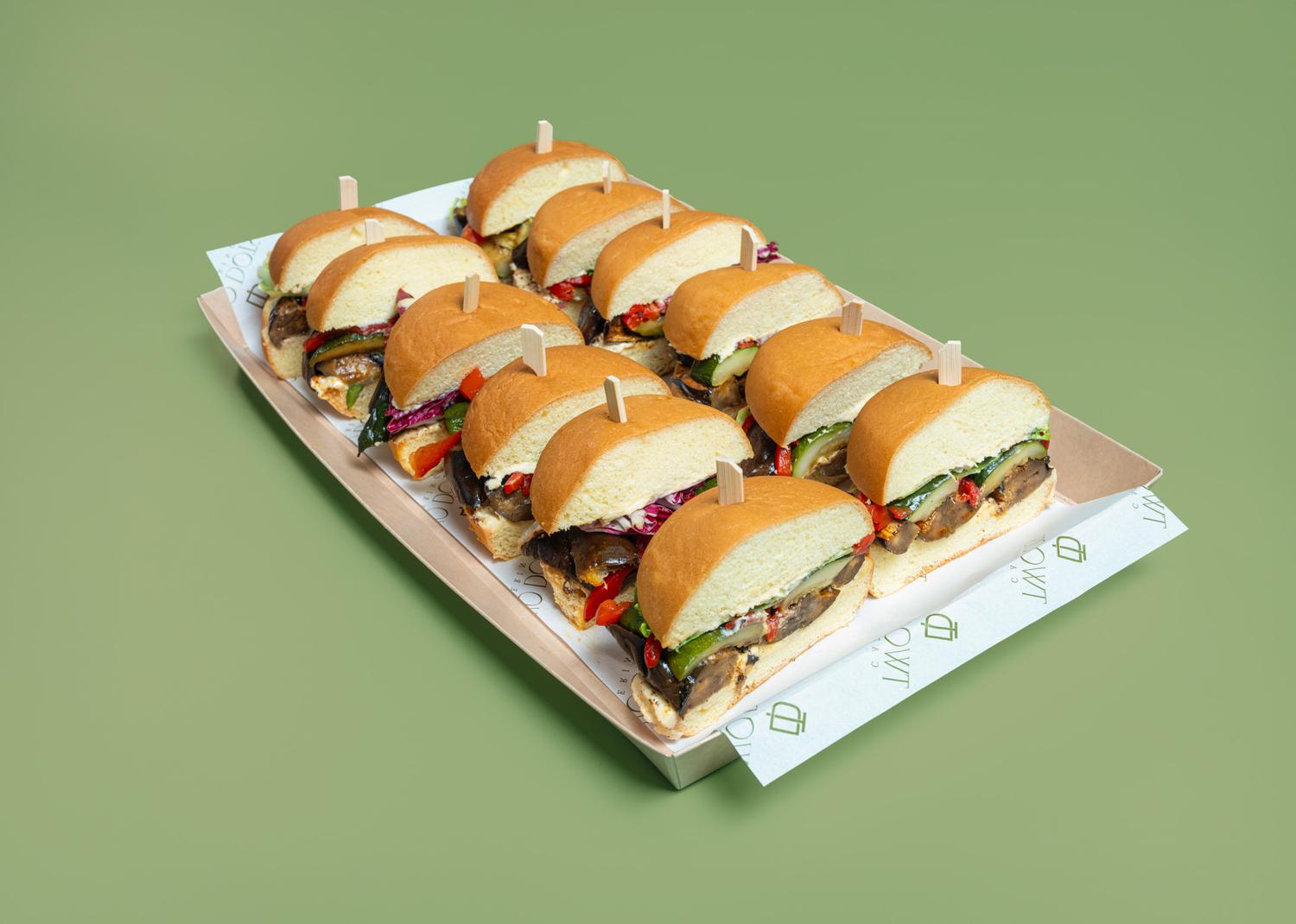 Mini Middle Eastern Sliders Platter