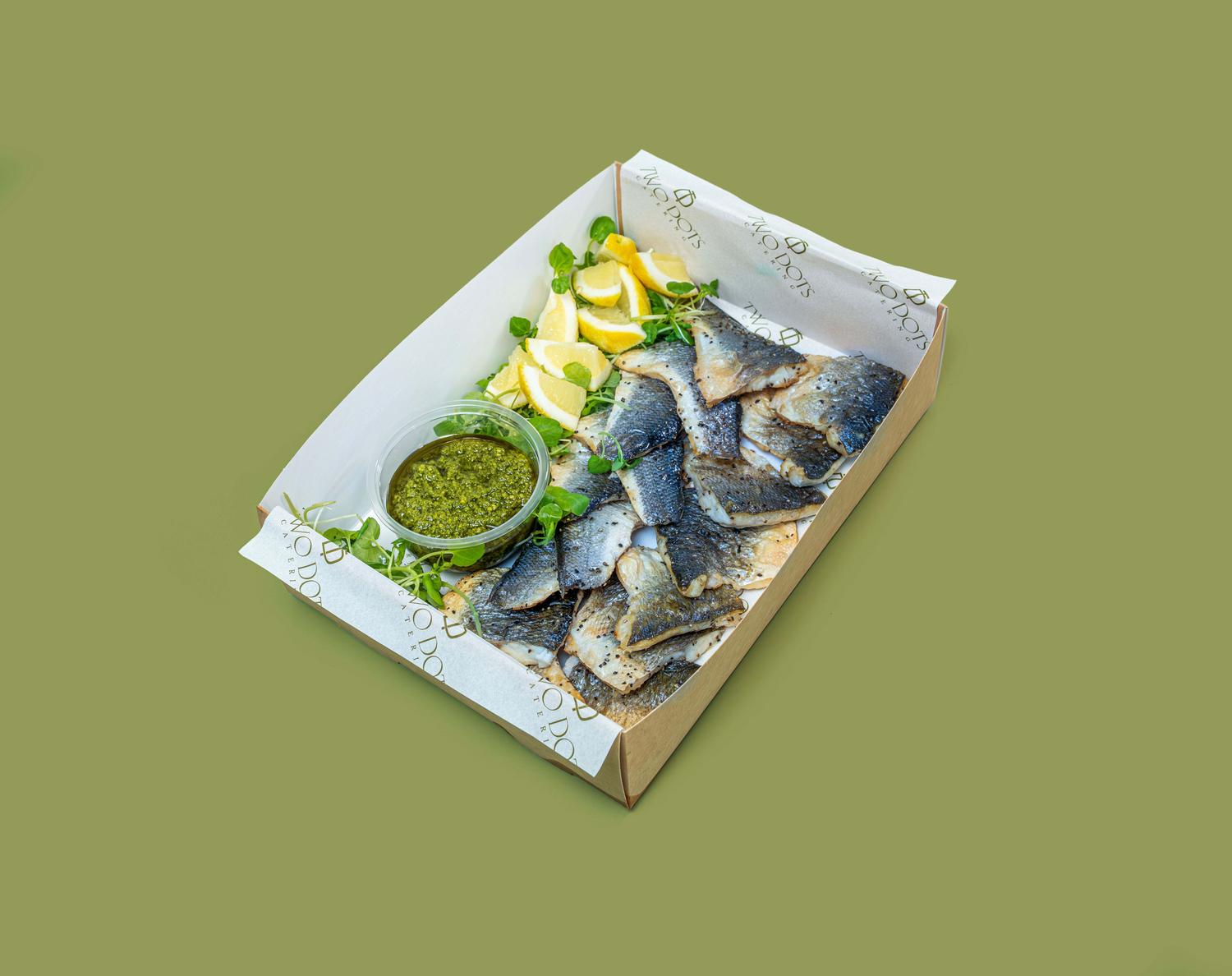 Grilled Seabass with Salsa Verde
