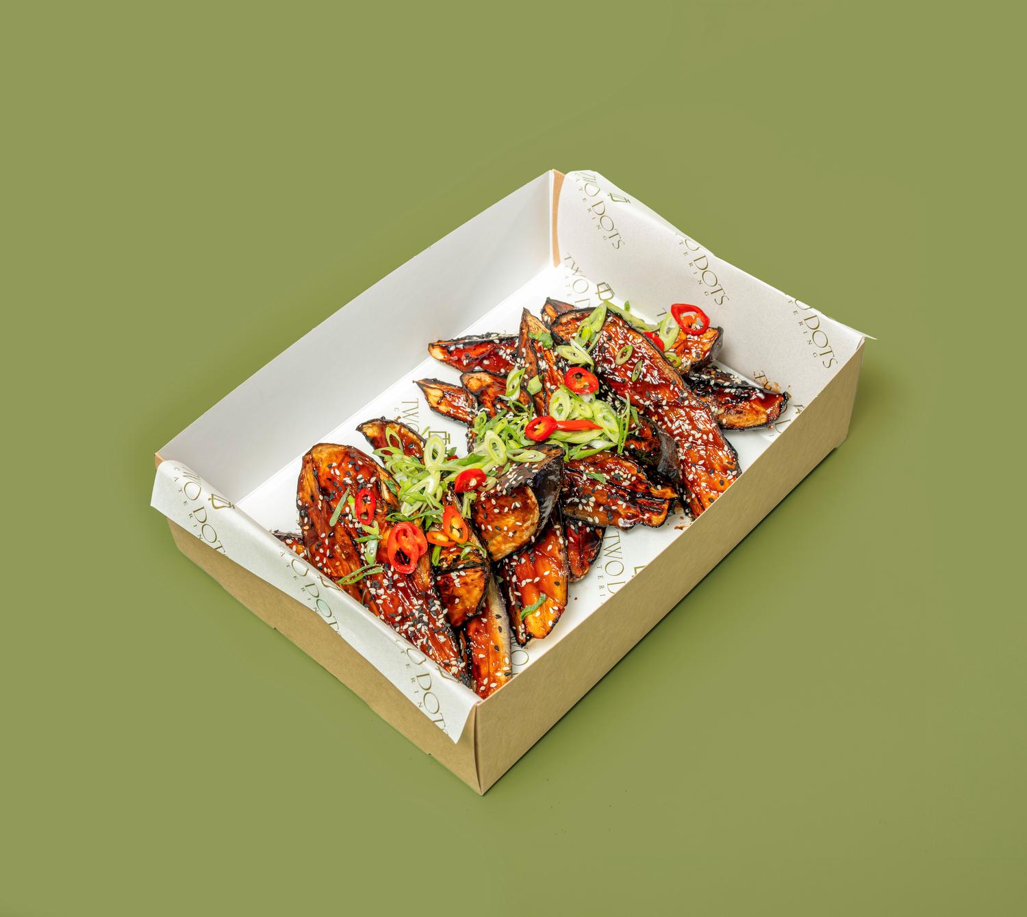 Miso & Maple Marinated Aubergine