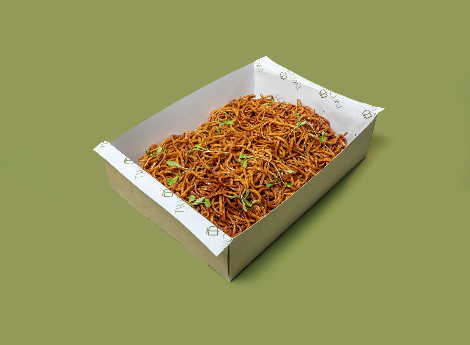 Soy Sauce Pan-fried Noodles