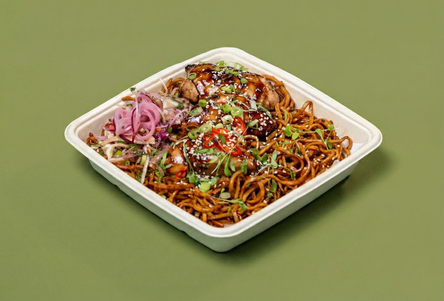 Teriyaki Chicken & Noodle Salad Bowl