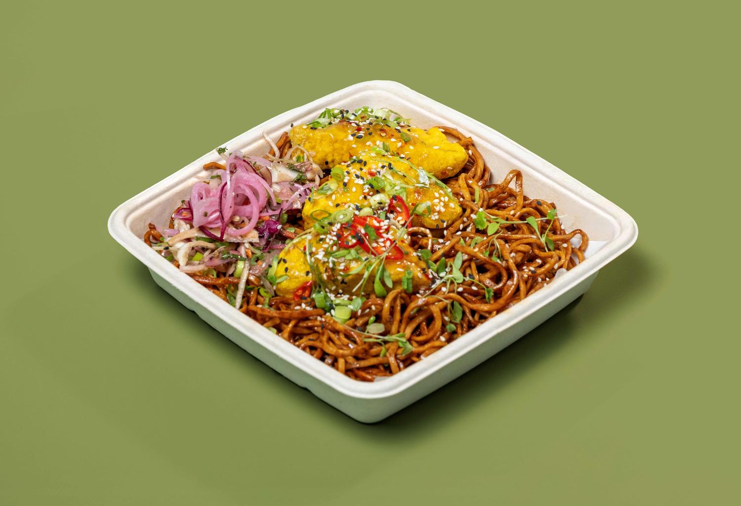 Crispy Tofu & Sweet Chilli Slaw