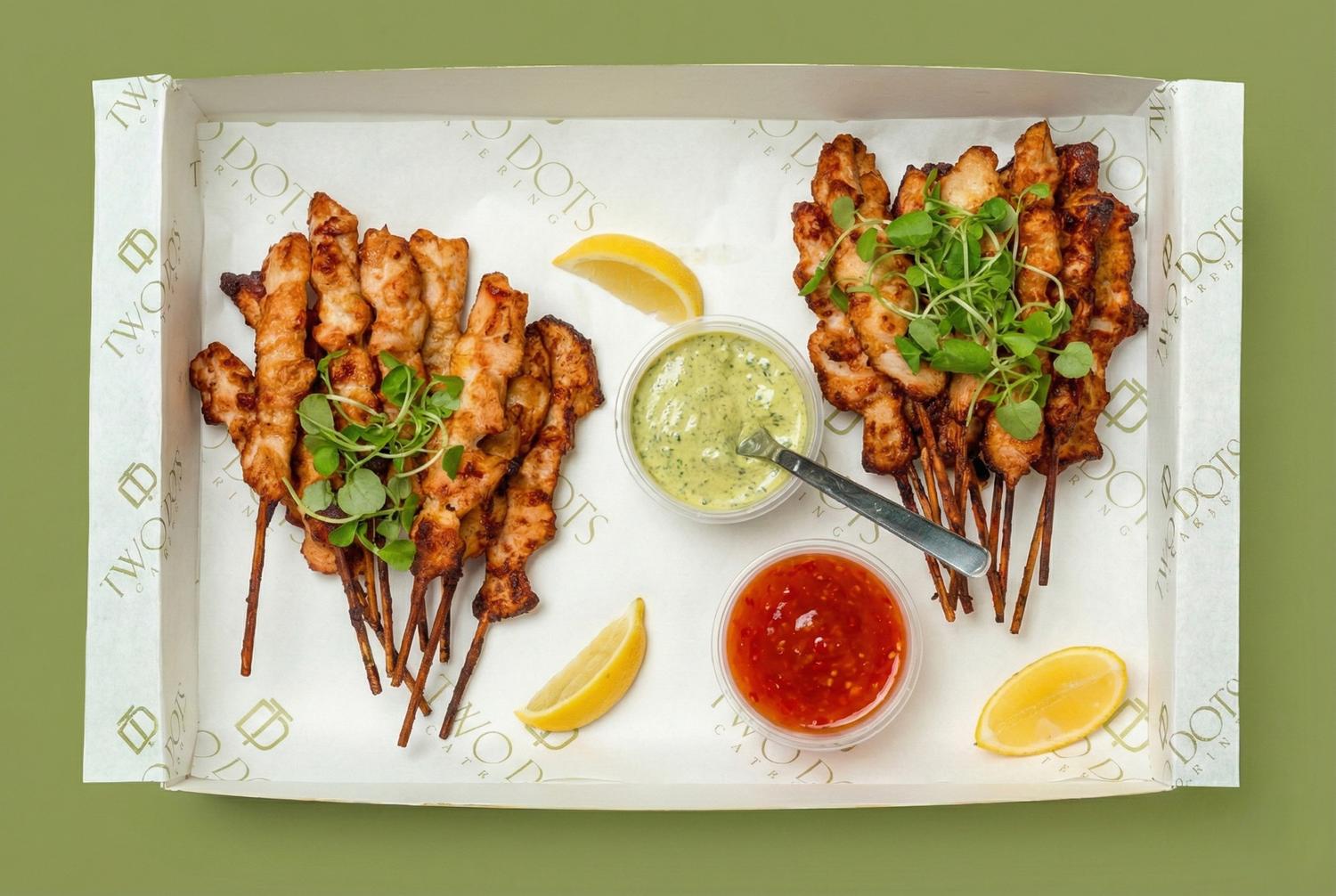Lemon Chicken Yakitori Skewers