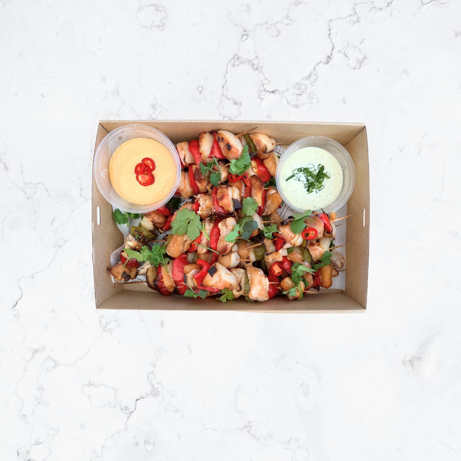 Grilled Chicken Skewers