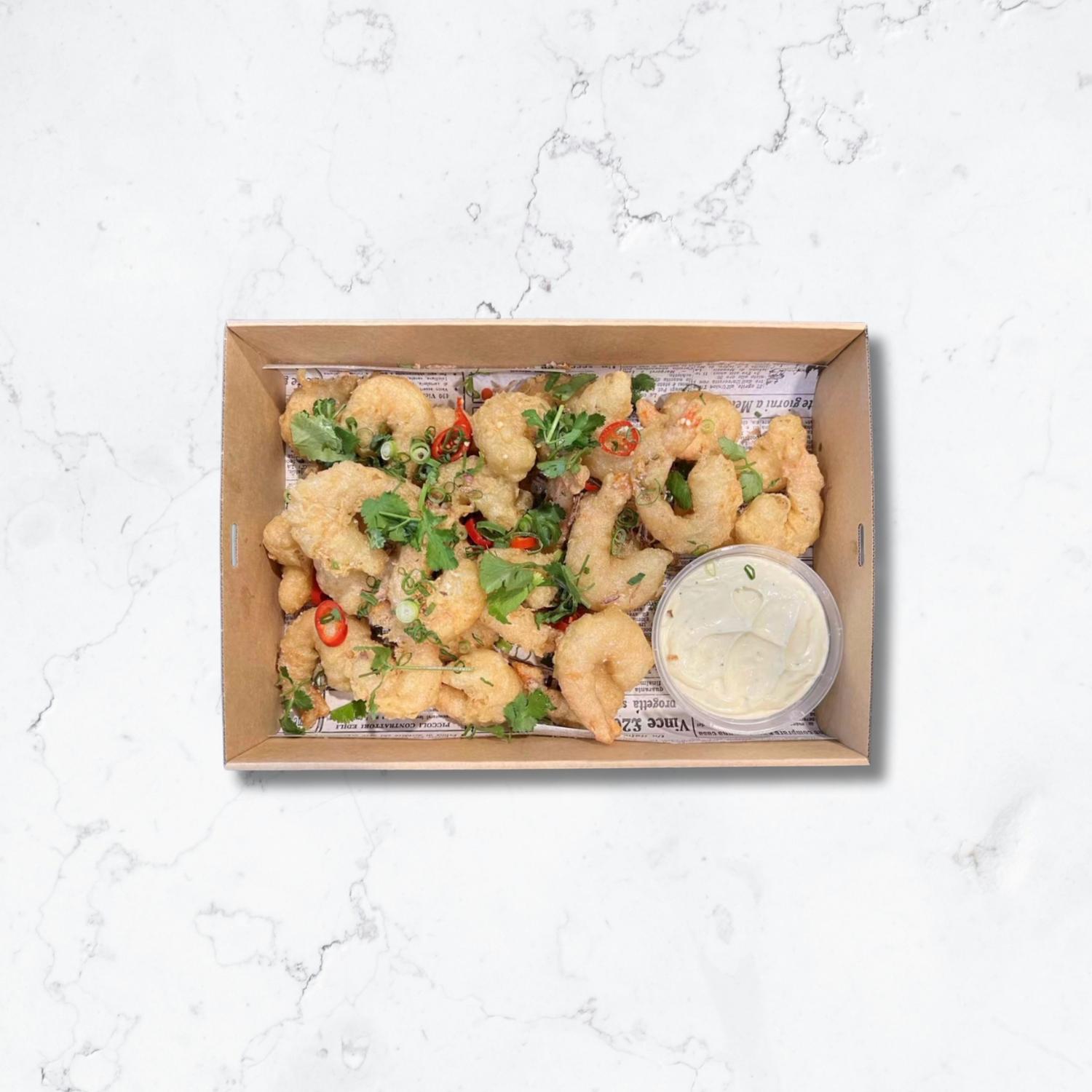 Battered Prawn Box 