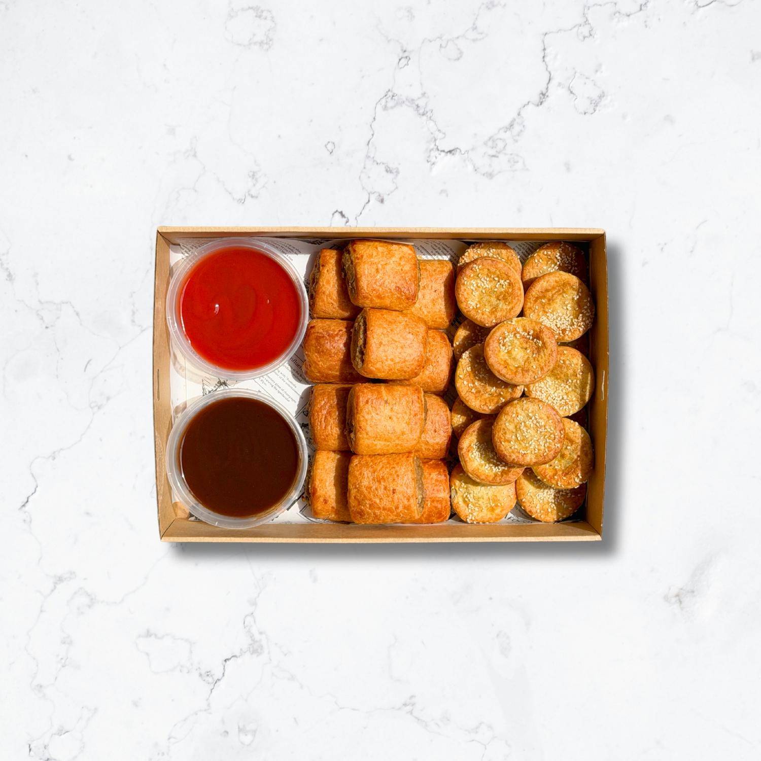 Mini Sausage Roll & Pie Platter