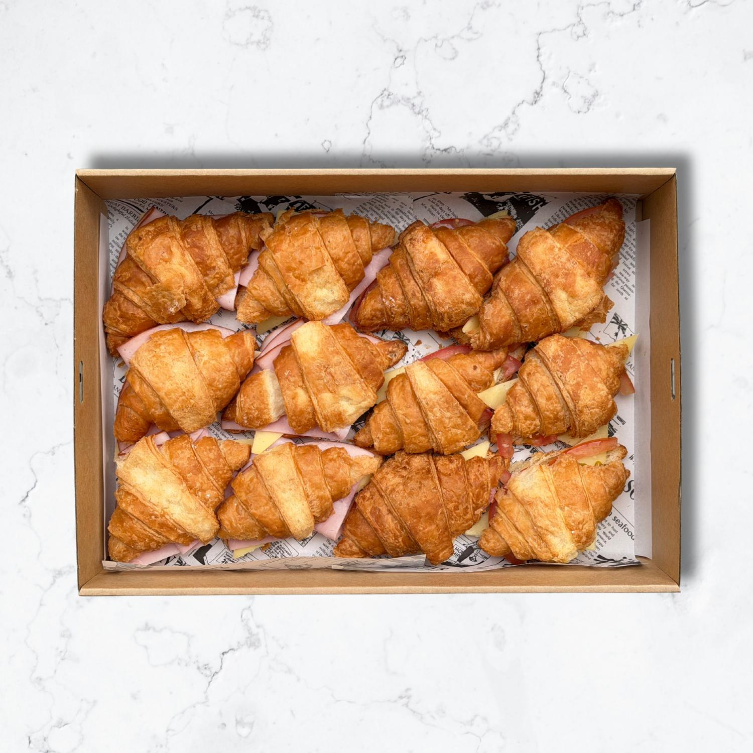 Mini Ham Cheese Croissants (12pcs)
