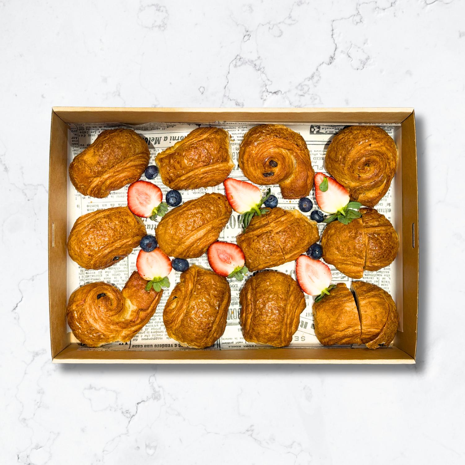 Mini Chocolate Croissants (12pcs)