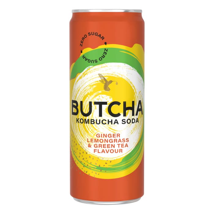 BUTCHA Ginger Lemongrass & Green Tea