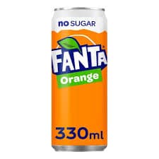Fanta Zero Orange - 24 x 33cl