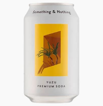 Something & Nothing Yuzu Premium Soda - 12 x 33cl